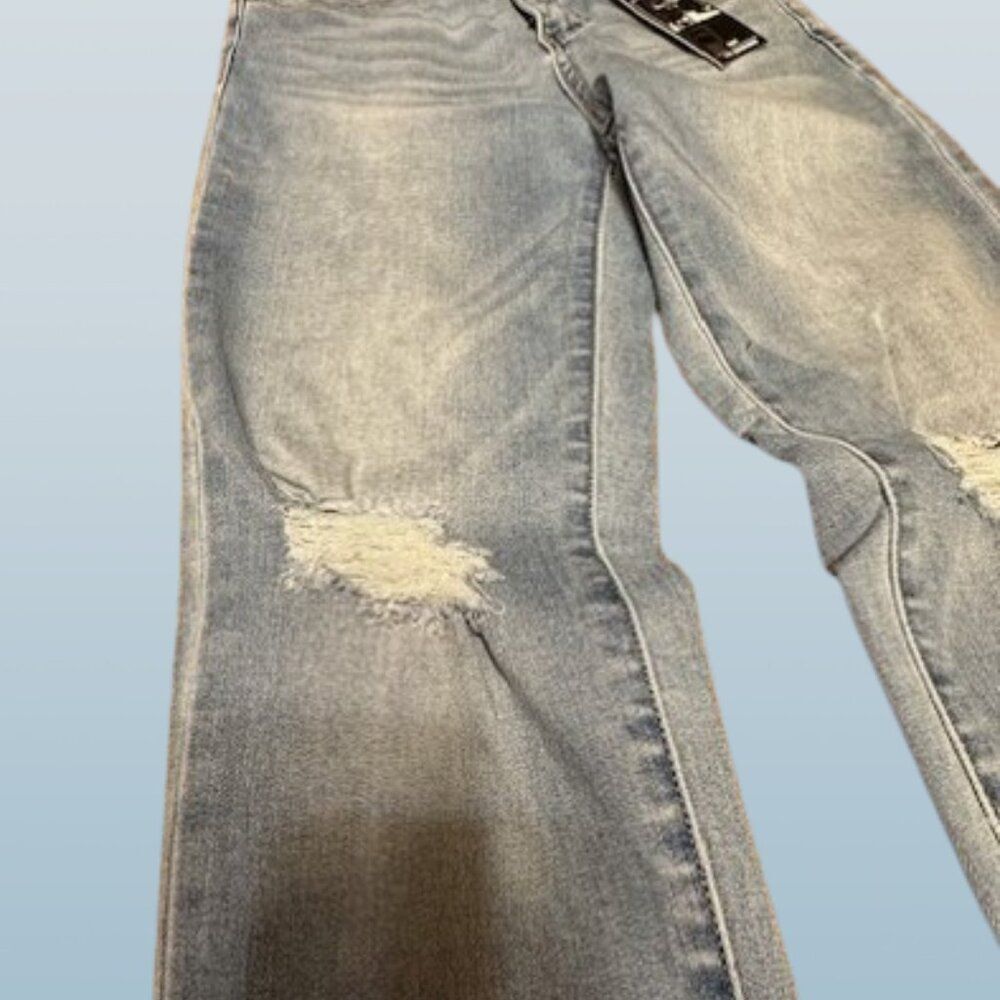 Side Ring Detail Skinny Jeans 4088 NWT Boutique - Picture 10 of 15